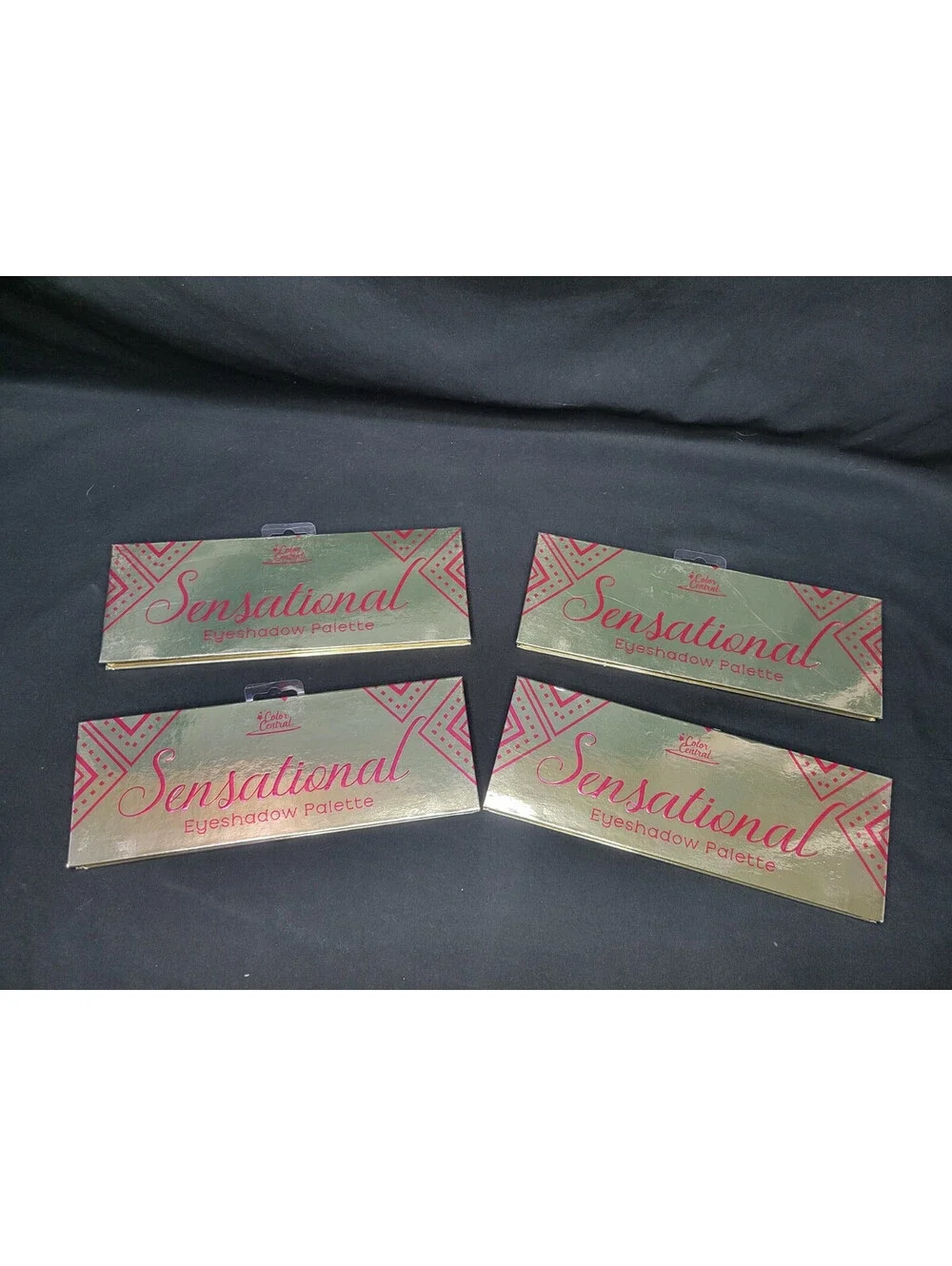 4 x Sensational Eyeshadow Palette 20 Color Blush Contour Matte & Shine
